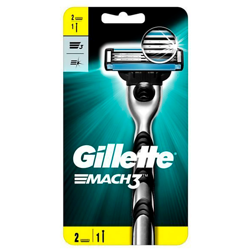 GILLETTE MACH 3 (станок+2 кассеты) #1