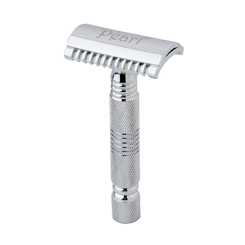 PEARL SHAVING Т образный станок с открытым и закрытым гребнем SSH-01 Chrome (Open Comb+Close Comb) #1