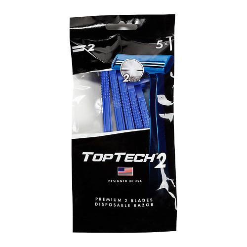 TOPTECH Одноразовый станок, с 2 лезвиями #1
