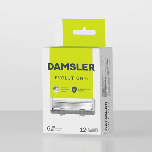 DAMSLER Кассеты для бритья, 6 лезвий Evolution #1