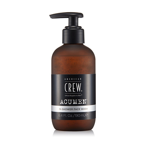 AMERICAN CREW Гель для умывания очищающий Acumen In-Shower Face Wash 190 #1