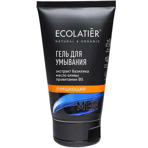 ECOLATIER Гель для умывания Очищающий Man 150 #1