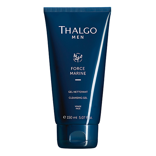 THALGO Гель для лица очищающий для мужчин Men Force Marine Cleansing Gel 150 #1