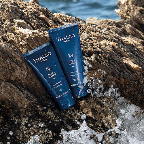 THALGO Гель для лица очищающий для мужчин Men Force Marine Cleansing Gel 150 #1