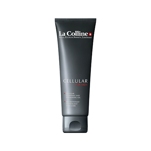 LA COLLINE Гель-эксфолиант очищающий с клеточным комплексом мужской Cellular Men Cleansing & Exfoliating Gel 125 #1