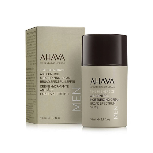 AHAVA Увлажняющий крем для мужчин Time to Energize SPF 15 50 #1