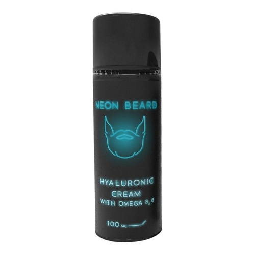 NEON BEARD Гиалуроновый крем с Омега 3.6 BLUE NEON - Голубая ромашка 100 #1