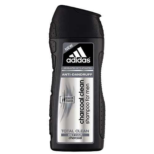 ADIDAS Шампунь для мужчин очищающий против перхоти Charcoal Clean 200 #1
