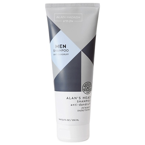 ALAN HADASH Шампунь мужской против перхоти Alan's Head Shampoo Anti-Dandruff 250 #1