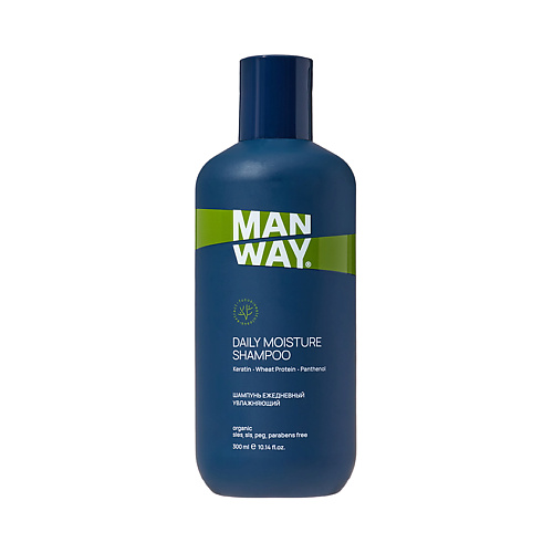 MAN WAY Шампунь ежедневный увлажняющий Daily Moisture Shampoo 300 #1