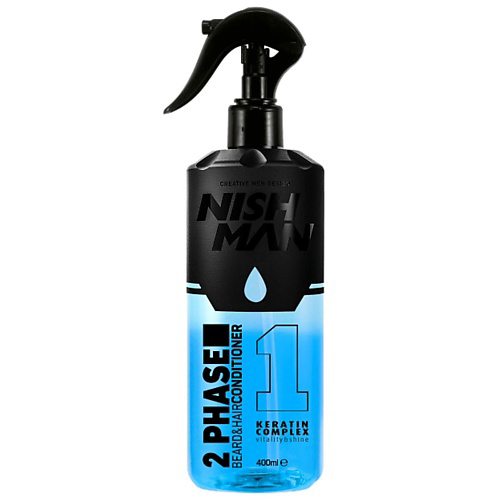 NISHMAN Двухфазный кондиционер для волос 1 Keratin Complex 400 #1