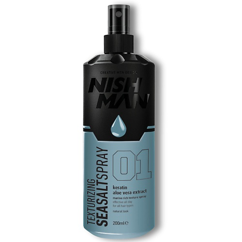 NISHMAN Солевой спрей для укладки волос SEASALT SPRAY 200 #1