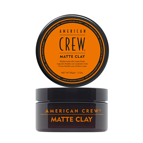 AMERICAN CREW Пластичная матовая глина для мужчин Matte Clay 85 #1
