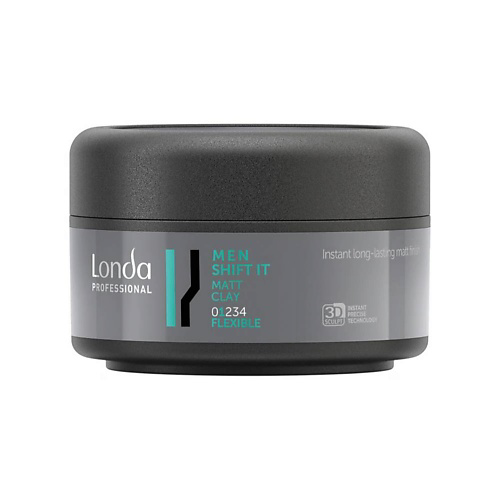 LONDA PROFESSIONAL Матовая глина для волос Man Shift It 75 #1