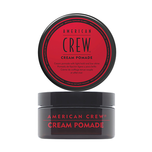 AMERICAN CREW Крем-помада для укладки волос легкая фиксация и низкий уровень блеска Cream Pomade 85 #1