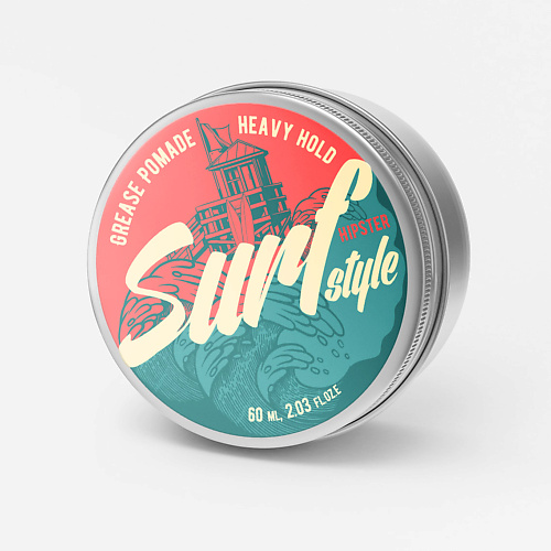 HIPSTER Surf style Воск для укладки волос с сильной фиксацией и естественным блеском 60 #1