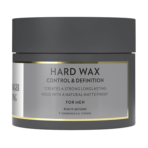 LERNBERGER STAFSING Воск для волос матовый сильной фиксации Control & Definition Hard Wax for Men 90 #1