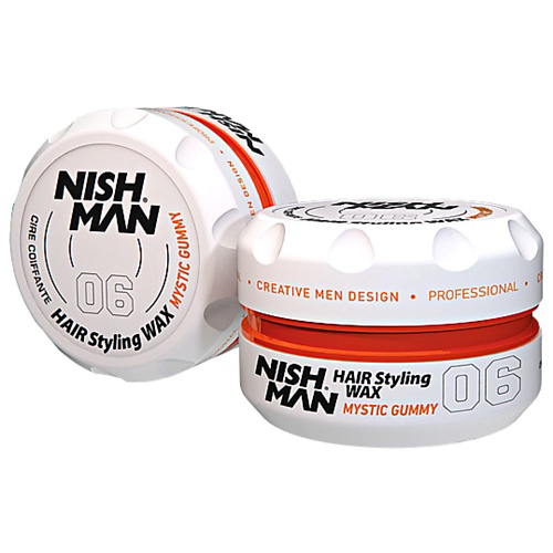NISHMAN Воск для волос 06 MYSTIC GUMMY Персик 100 #1