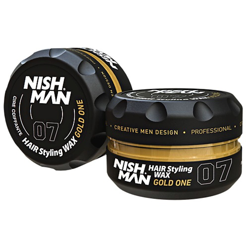 NISHMAN Воск для волос 07 GOLD ONE One Million 100 #1