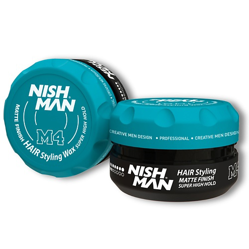 NISHMAN Воск для волос М4 MATTE FINISH Super High Hold 30 #1