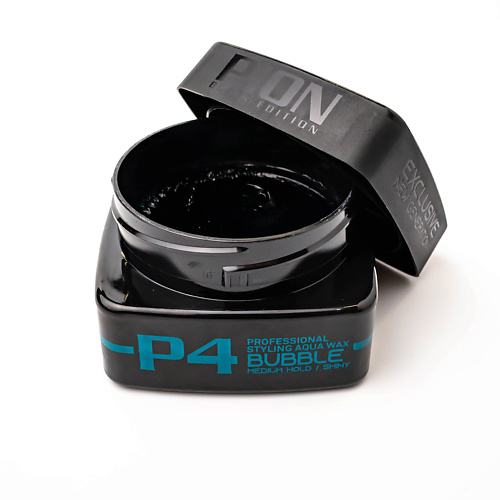 PION BLACK EDITION Профессиональный воск для укладки PION AQUA WAX P4 BUBLE средней фиксации 150 #1