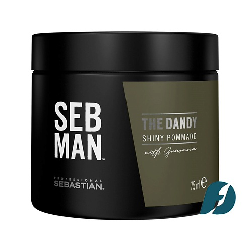 SEBASTIAN PROFESSIONAL Крем-воск для укладки волос легкой фиксации SEB MAN The Dandy Shiny Pommade 100 #1
