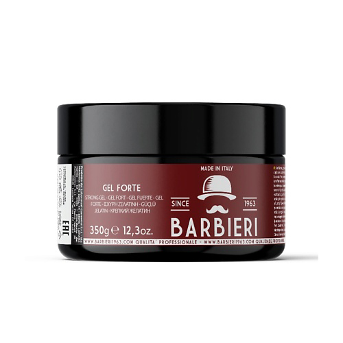 BARBIERI 1963 Гель для укладки волос сильной фиксации Gel Forte 350 #1
