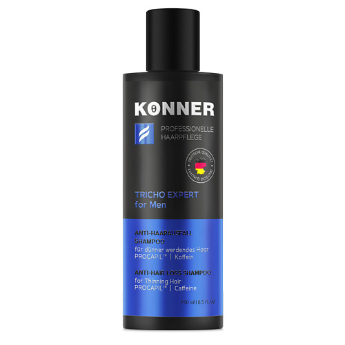KONNER Шампунь укрепляющий против выпадения волос для мужчин 250 #1