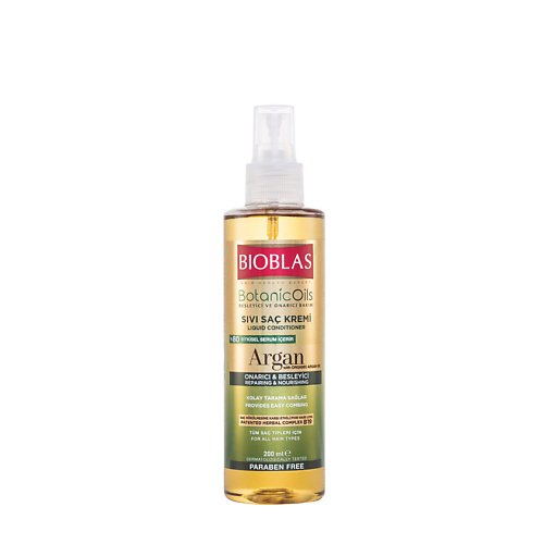 BIOBLAS Несмываемый кондиционер против выпадения волос c аргановым маслом Botanic Oils #1