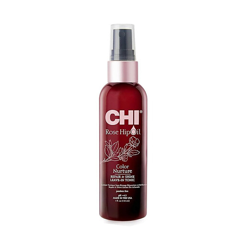 CHI Спрей-уход с маслом шиповника Rose Hip Oil Repair & Shine Tonic 120 #1