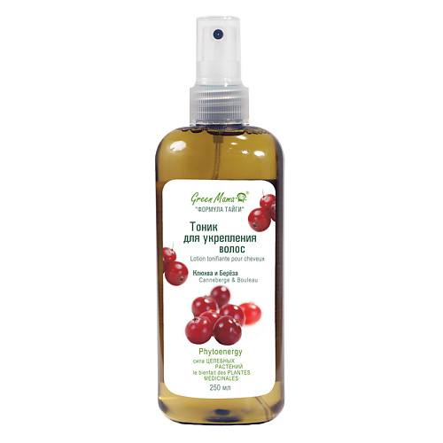 GREEN MAMA Тоник для укрепления волос "Клюква и Береза" Phytoenergy Lotion 250 #1