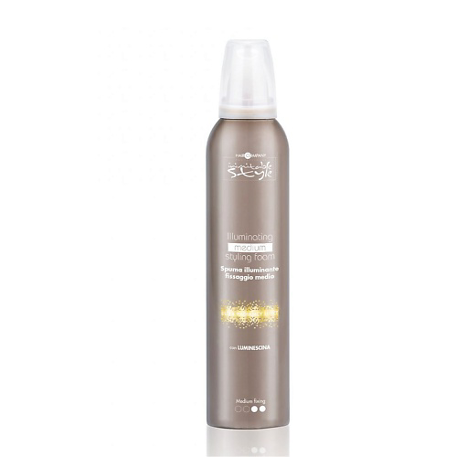 HAIR COMPANY Мусс придающий блеск средней фиксации "Illuminating Medium Styling Foam" 250 #1