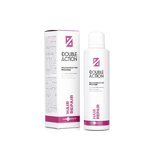 HAIR COMPANY Восстанавливающий мусс RECONSTRUCTION MOUSSE DOUBLE ACTION 200 #1