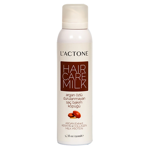 L'ACTONE Молочко для ухода за волосами Argan Extract Keratin Collagen 150 #1