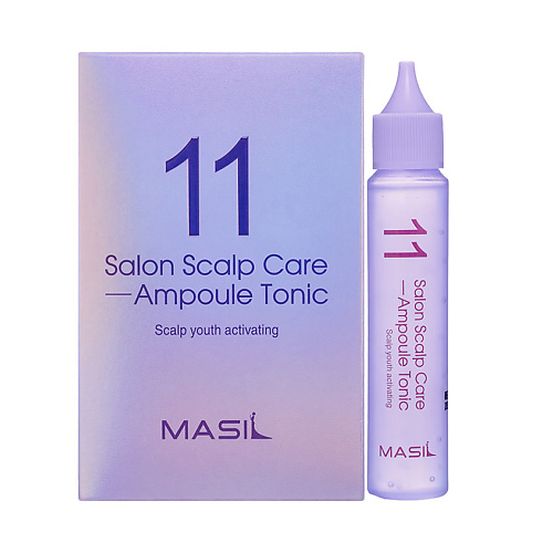 MASIL Профессиональный ампульный тоник для кожи головы 11 Salon Scalp Care Ampoule Tonic 120 #1