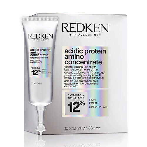 REDKEN Восстанавливающий концентрат Acidic Protein Amino Concentrate 10 #1
