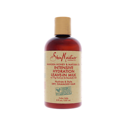 SHEA MOISTURE Молочко для волос несмываемое Manuka Honey and Mafura Oil Intensive Hydration Leave-In Milk 237 #1