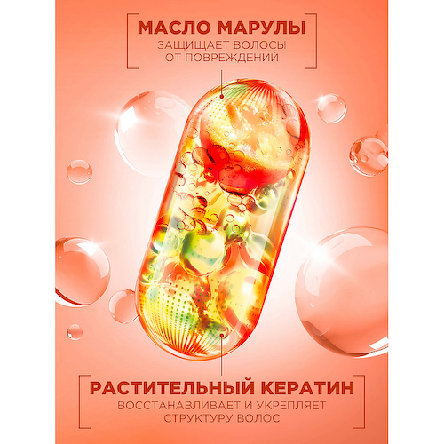 FRUCTIS Комплексный несмываемый крем-уход, SOS Кератин 10в1, для поврежденных волос 400 #1