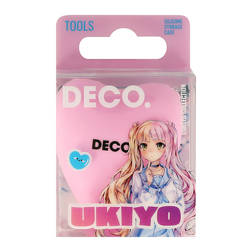 DECO. Чехол для хранения кистей UKIYO в форме сердца (большое) #1