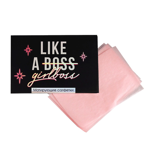 BEAUTY FOX Матирующие салфетки для лица Like a girlboss 50 #1