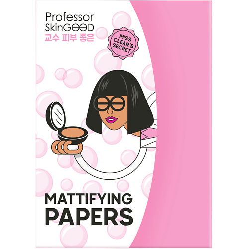PROFESSOR SKINGOOD Матирующие салфетки для лица #1