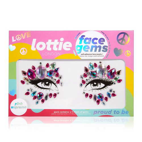 LOTTIE LONDON Стразы для лица #1