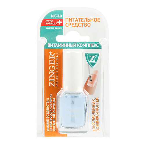 ZINGER Укрепитель для ногтей Classic NC40 12 #1
