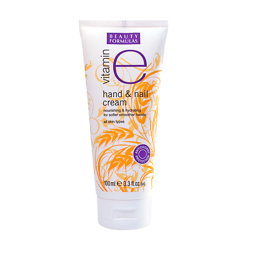 BEAUTY FORMULAS Крем для рук и ногтей с витамином Е Hand and Nail Cream Vitamin E #1