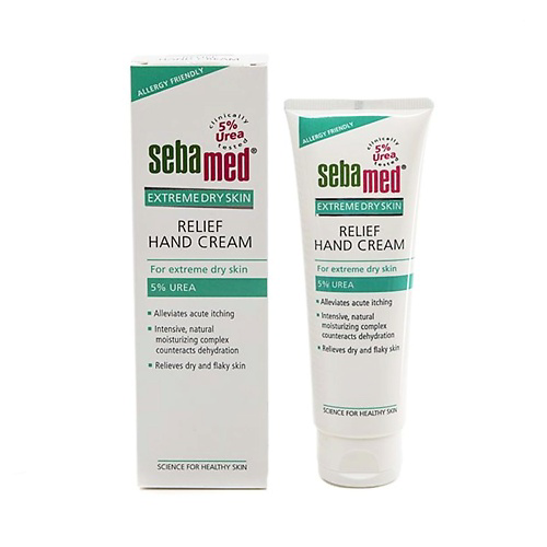 SEBAMED Интенсивно увлажняющий крем для рук Relief Hand Cream с мочевиной, для очень сухой кожи 75 #1