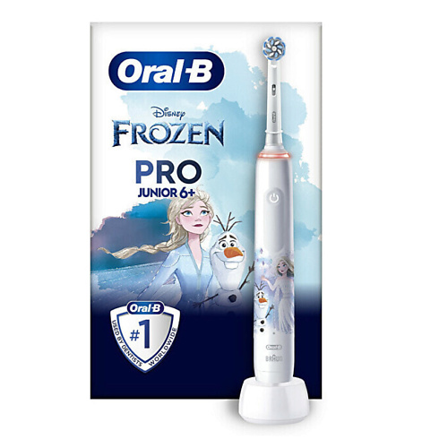 ORAL-B Детская электрическая зубная щетка Pro 3 Junior 6+ Frozen #1