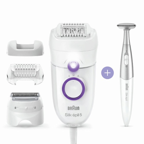 BRAUN Braun эпилятор Silk-epil 5 Series 5-825P 28 пинцетов,с подсветкой #1