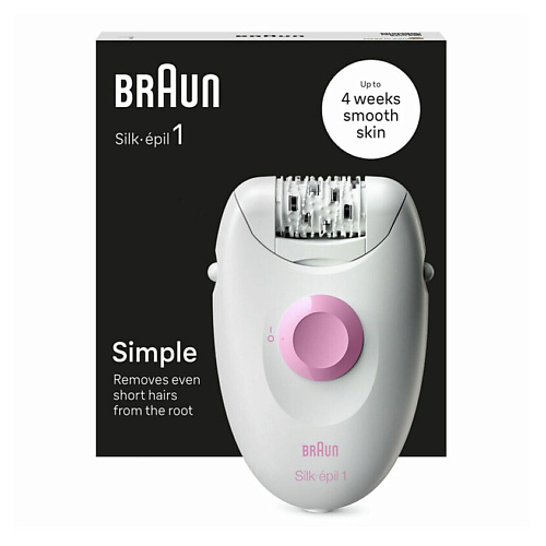 BRAUN Эпилятор Braun Silk-epil 1-000 #1