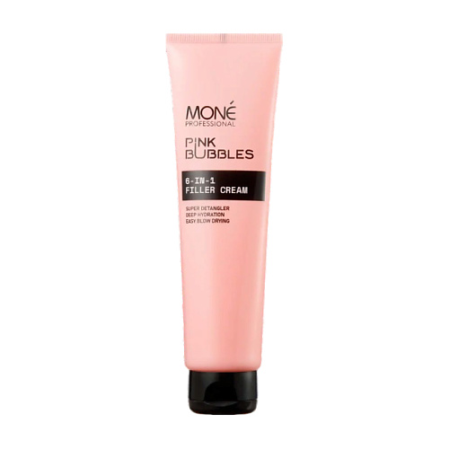 MONE PROFESSIONAL Увлажняющий крем-филлер для волос Pink Bubbles 6-in-1 Filler Cream 100 #1