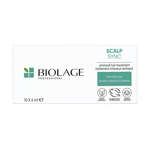 BIOLAGE Тоник против выпадения волос в ампулах Scalpsync Pro-Aminexil 60 #1